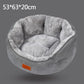 Soft Washable Fleece Dog & Cat Bed - Warm Pet Basket