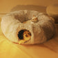 Tunnel Plush Cat Nest