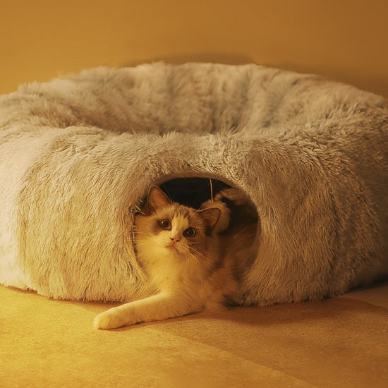 Tunnel Plush Cat Nest