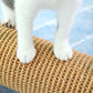 Cat Scratcher Claw Sharpener - Solid Wood Sisal Scratching Post