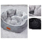 Soft Washable Fleece Dog & Cat Bed - Warm Pet Basket