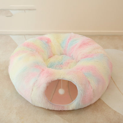 Tunnel Plush Cat Nest