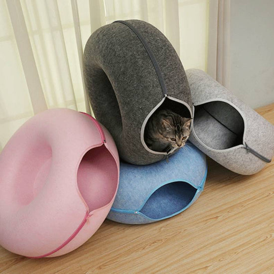 Felt Donut Pet Kennel