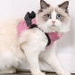 "Comfortable and Stylish Cat Leash with Lightweight Harness for Safe Adventures"