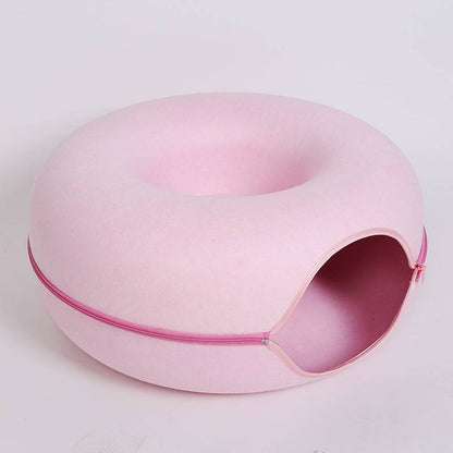 Felt Donut Pet Kennel