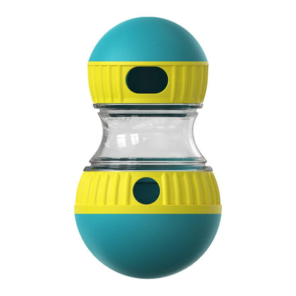 Food Dispensing Dog Toy Tumbler - Leaky Food Ball Puzzle Toy