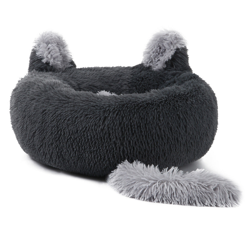 Rabbit Pet Nest Dog Bed In Winter