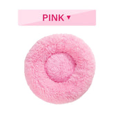 Donut Warm Soft Plush Dog Cat Bed Pet Cushion