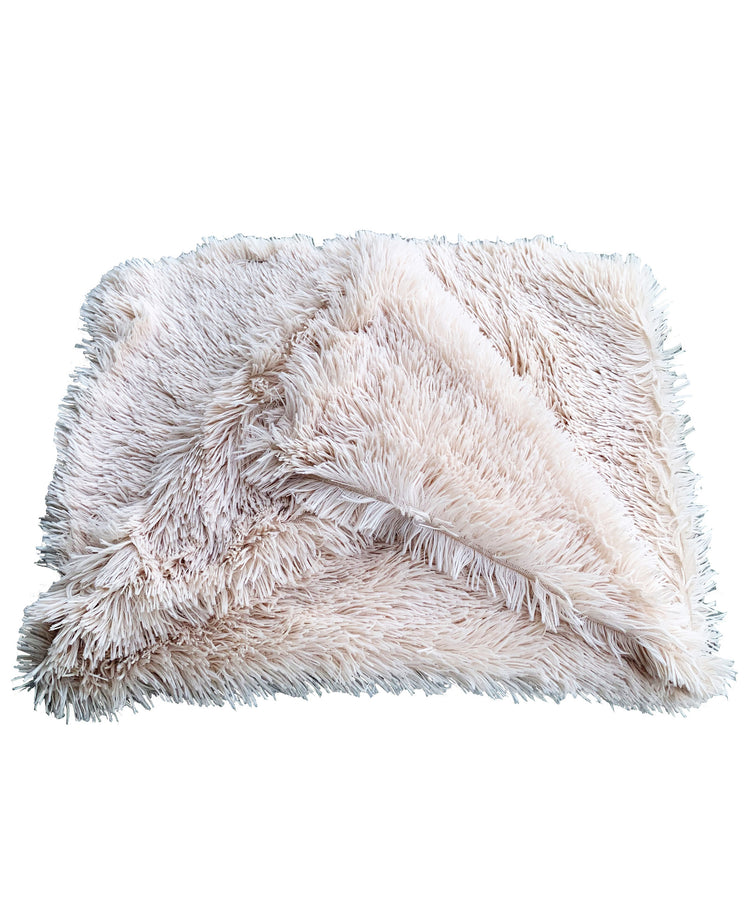 Plush pet mat double pet blanket