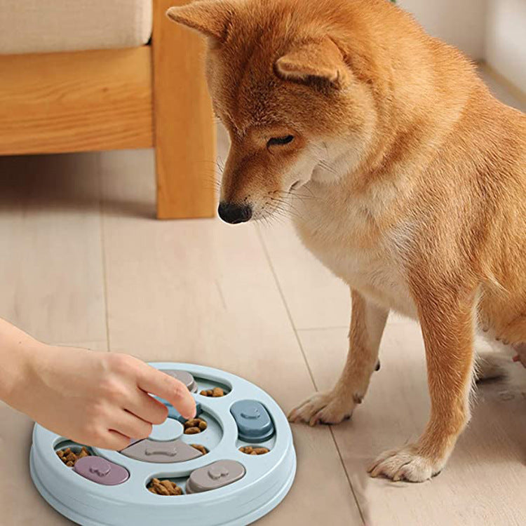 Pets Puzzle Toy Slow Feeding Bowls