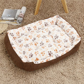 Dog bed with pet cushion