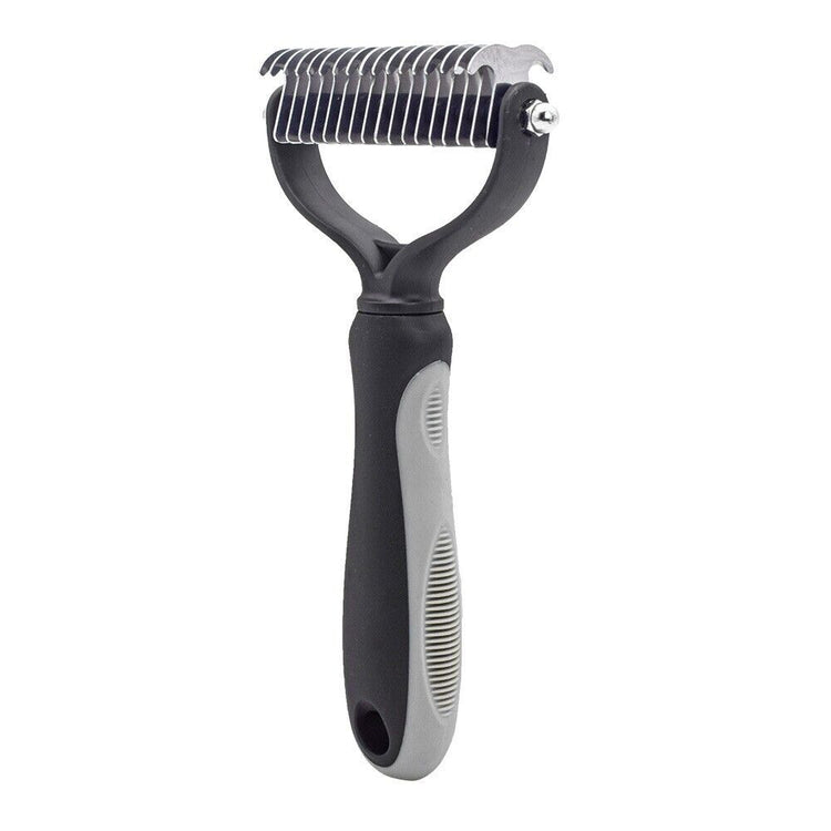 Professional Pet Grooming Tool 2 Sided Undercoat Dog Cat Shedding Comb brush