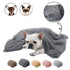 Plush pet mat double pet blanket