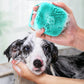 Pet silicone massage bath brush