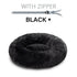 Donut Warm Soft Plush Dog Cat Bed Pet Cushion