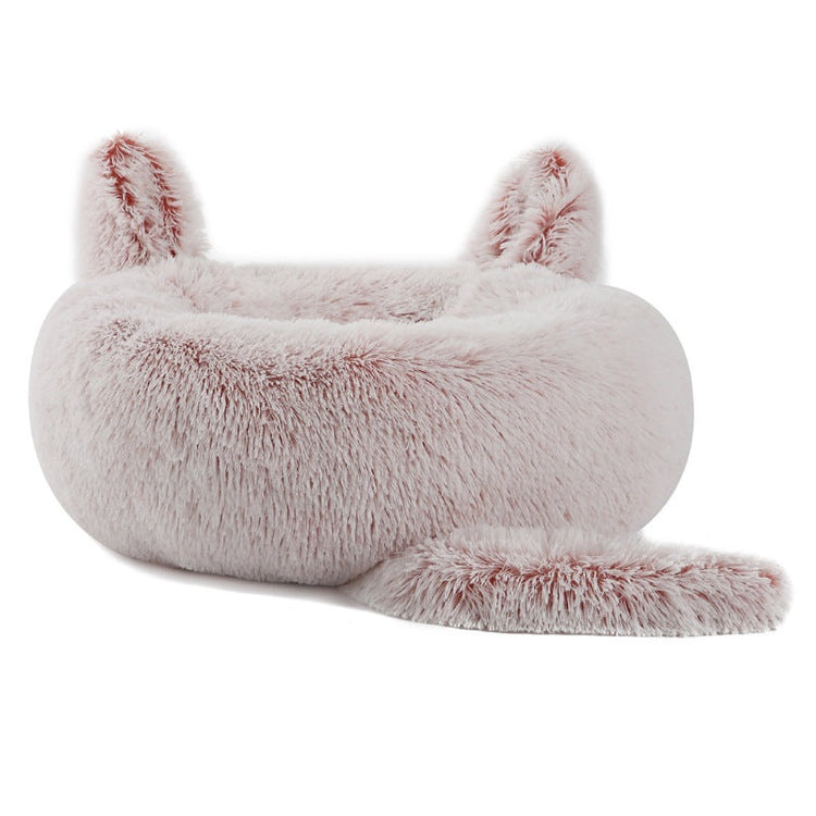 Rabbit Pet Nest Dog Bed In Winter