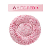 Donut Warm Soft Plush Dog Cat Bed Pet Cushion